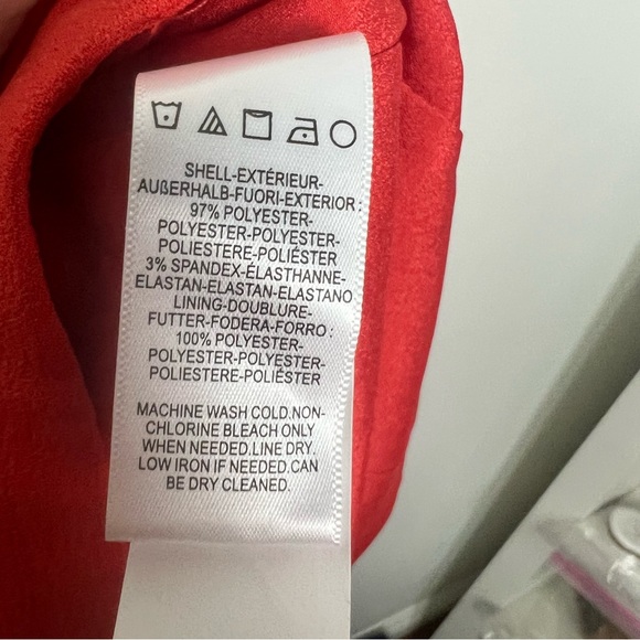 Dress the Population Orange Off-Shoulder Midi Dress - Picture 8 of 12